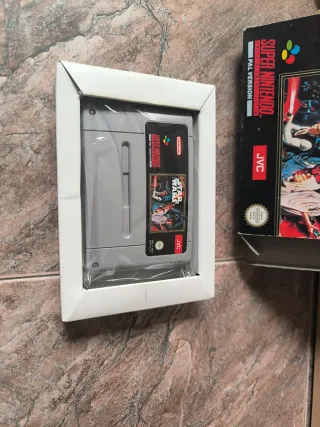 Super Star Wars SNES PAL España JVC