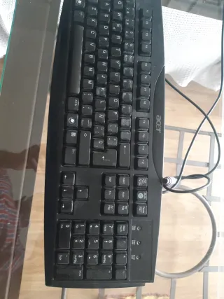 Teclado Acer PS/2 Negro