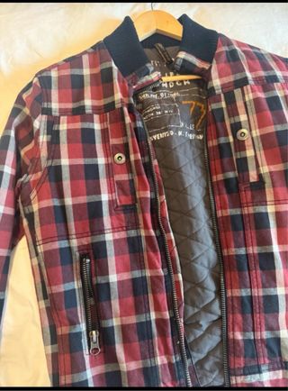 Chaqueta Pepe Jeans cuadros hombre