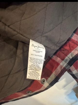 Chaqueta Pepe Jeans cuadros hombre