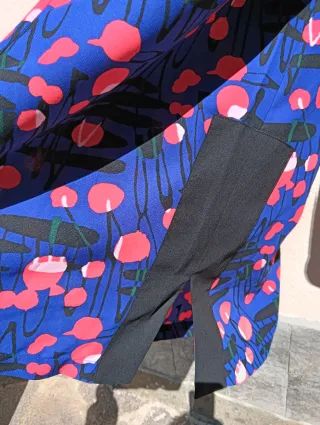 Vestito Armani fantasia floreale tg 46