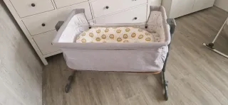 Cuna colecho con adaptador