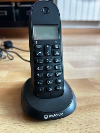 Teléfono Inalámbrico Motorola Negro Nuevo