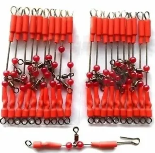 20 Urfes de pesca Surfcasting, varilla acero inox
