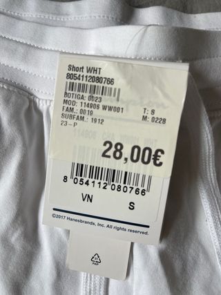 Pantalones cortos Champion blancos