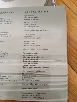 CD Luz Casal un mar de confianza