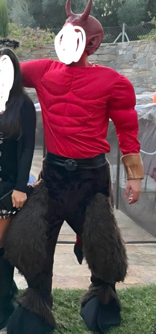 Disfraz Demonio Realista Talla S hombre