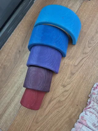 Arcoíris Montessori Madera