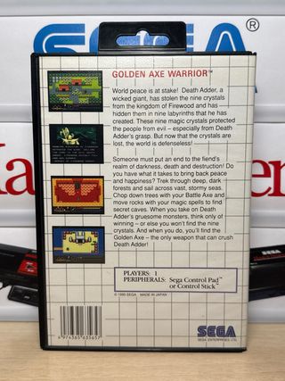Golden Axe Warrior - SEGA Master System