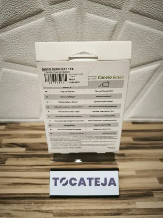 Disco Duro Externo Toshiba Canvio Basics 1TB