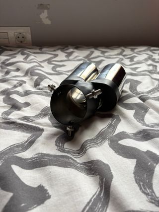 Embellecedor tubo escape cromado