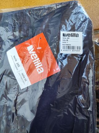 Pantalón de trabajo Velilla azul talla 46