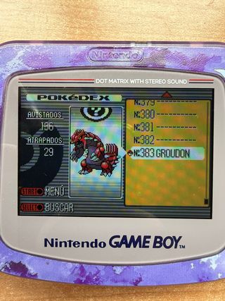 Pokémon Rubí Edición Game Boy Advance
