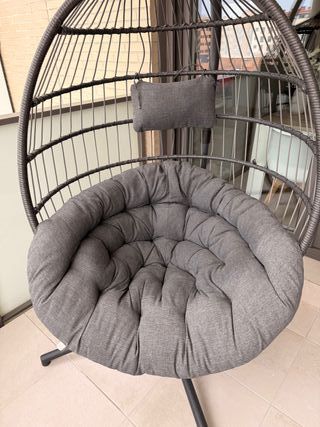 Silla Colgante Nido Exterior - Como Nueva