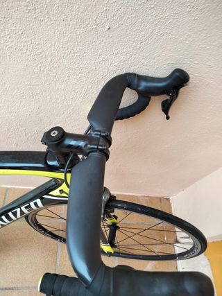 Bicicleta Specialized Carbono Negra/Amarilla 900€