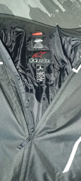 Chaqueta Alpinestars Honda Negra Roja