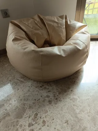Puf Polipiel Beige
