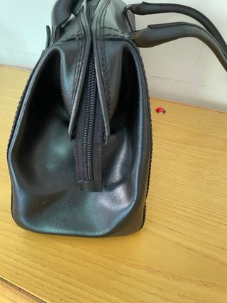 Borsa Les Copains Vintage nera in pelle