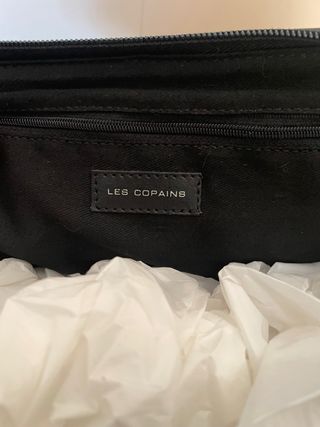 Borsa Les Copains Vintage nera in pelle