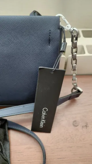 Bolso Calvin Klein Azul/Negro Nuevo