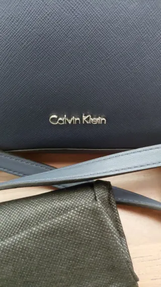 Bolso Calvin Klein Azul/Negro Nuevo