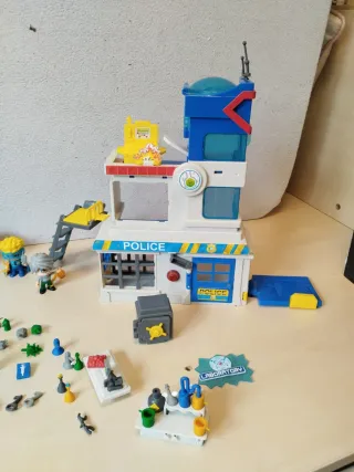 Lote PinyPon Action: Policía, Bomberos y Laborator