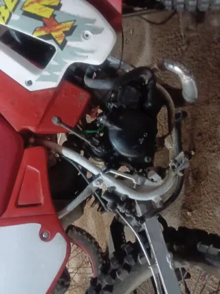 Beta MX 50 Roja y Blanca Restaurada