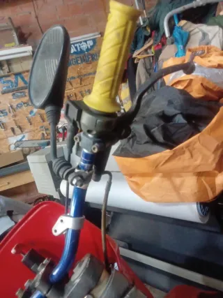 Beta MX 50 Roja y Blanca Restaurada