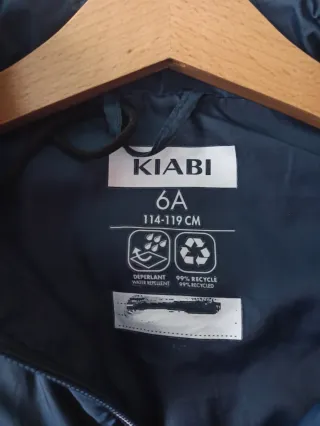 Chaleco infantil azul 6 años