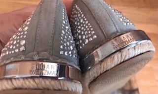 Alpargatas Stuart Weitzman Ante Tachuelas Talla 40