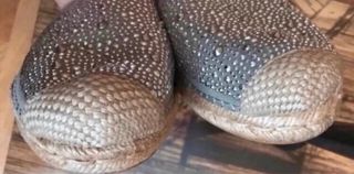 Alpargatas Stuart Weitzman Ante Tachuelas Talla 40