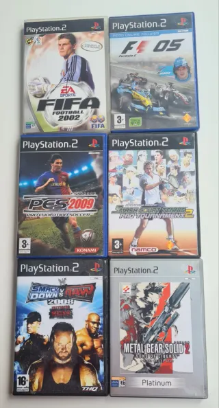 PlayStation 2 Fat + Juegos