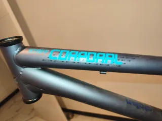 Cuadro bicicleta BMX