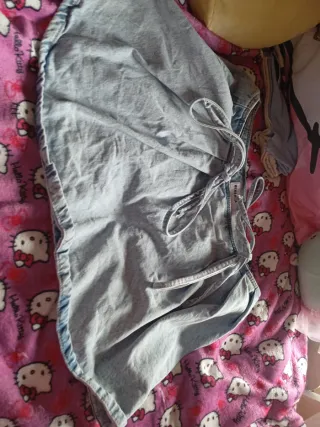 Falda vaquera Bershka