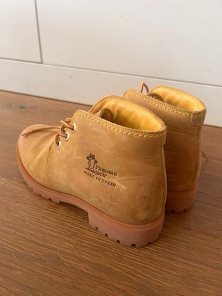 Botas Panama Jack Beige Talla 37