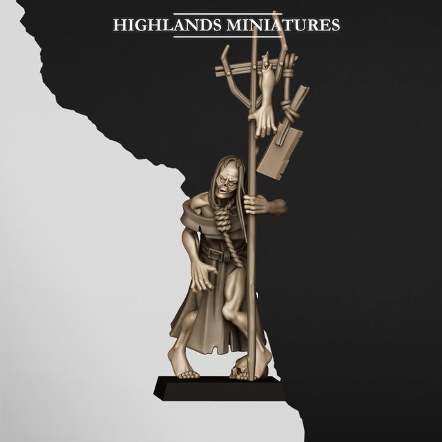 Miniaturas Zombis Condes Vampiro Highlands