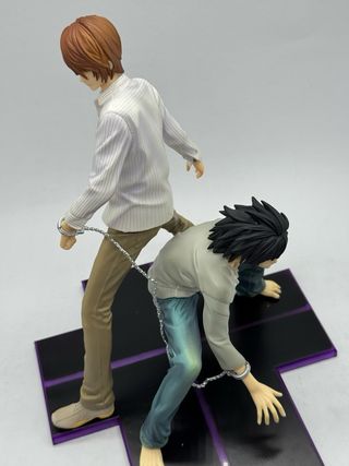 Figure Death Note Light Yagami L 24cm PVC