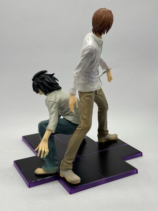 Figure Death Note Light Yagami L 24cm PVC