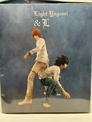 Figure Death Note Light Yagami L 24cm PVC