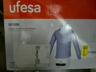 Ufesa SV1200 Secador y Planchador de Prendas