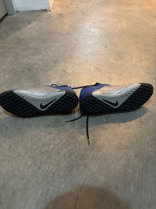 Botines Fútbol Hombre Césped Artificial Nike Azul