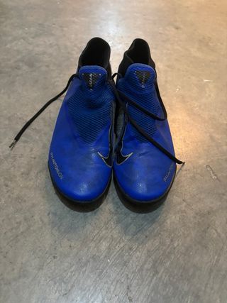 Botines Fútbol Hombre Césped Artificial Nike Azul