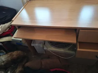 Escritorio infantil madera y cajones REGALO SILLA