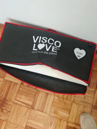 Almohadas Visco Love Negro/Blanco