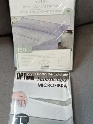 Juego Sábanas 150 + Funda Colchón 150