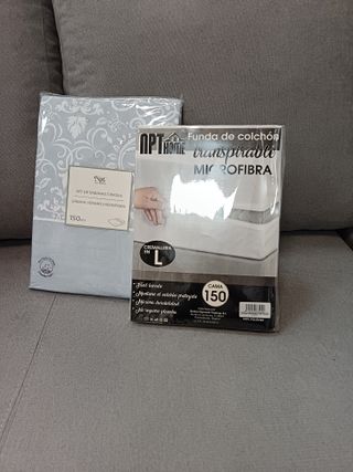 Juego Sábanas 150 + Funda Colchón 150