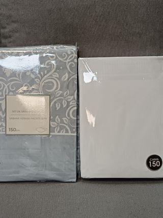 Juego Sábanas 150 + Funda Colchón 150