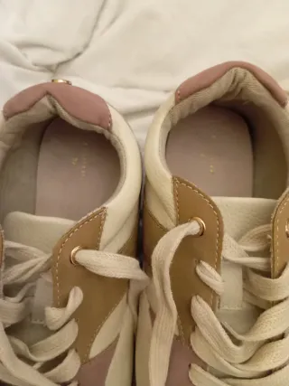 Zapatillas Cortefiel Talla 37 Beige y marrón