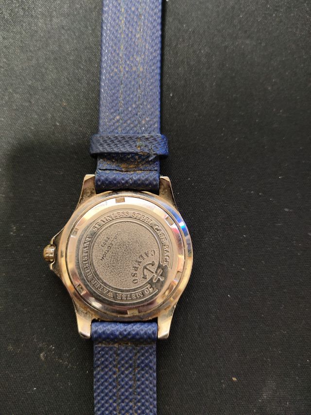 Reloj Calypso Vintage Azul Cuarzo