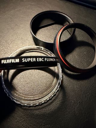 Parasole e filtro Fujinon PRF-49 per Fuji X100VI